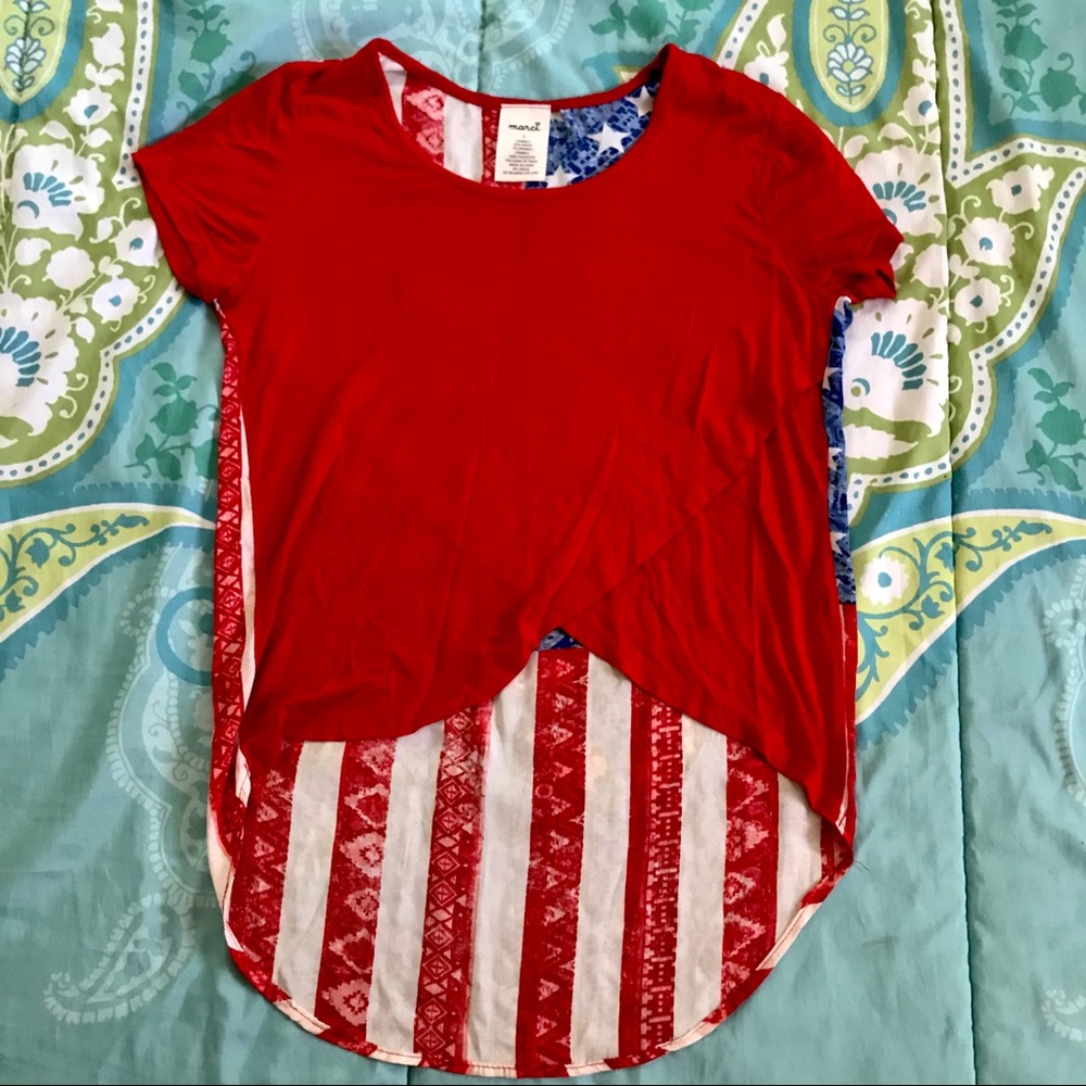 🦋American flag shirt